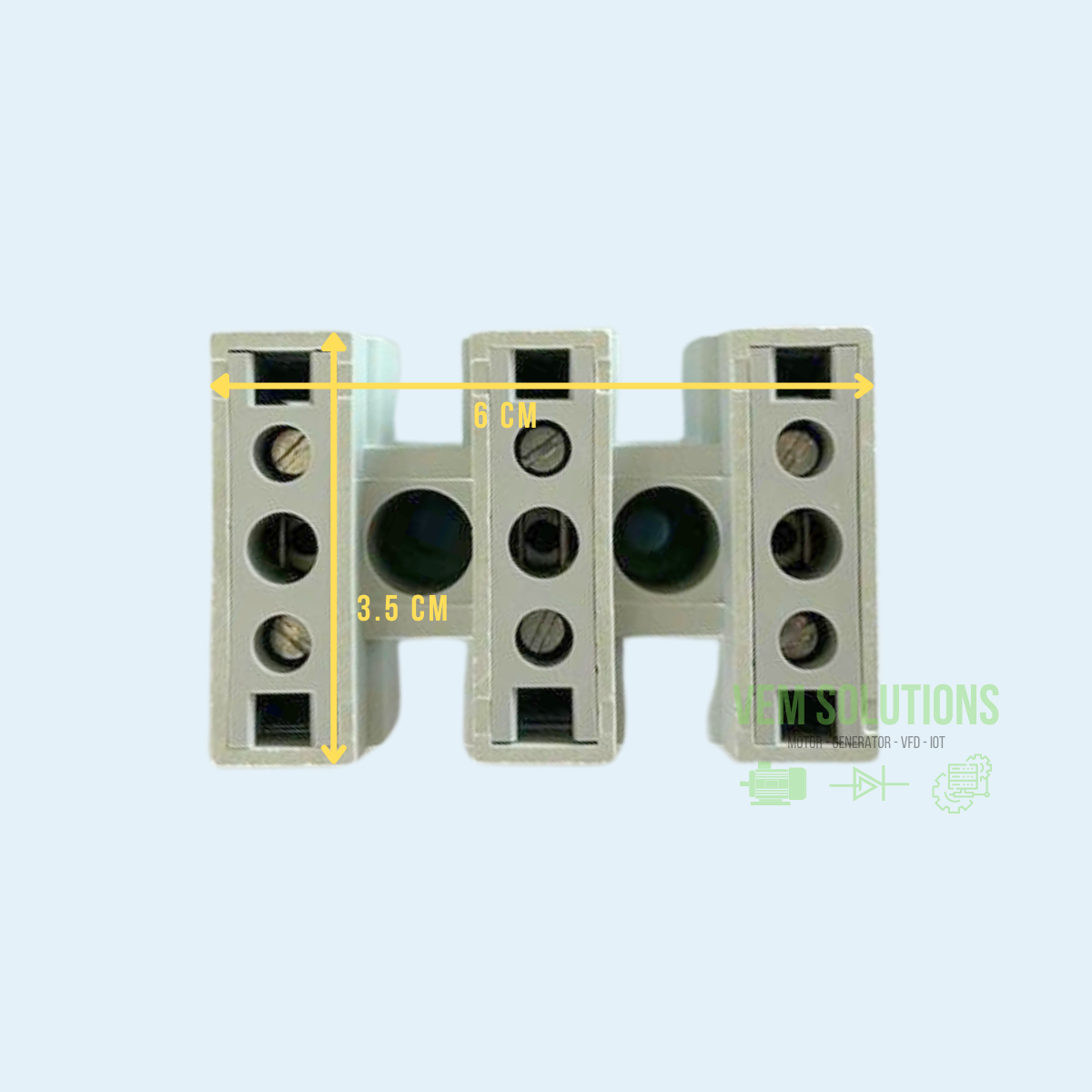Terminal Block 1000V / 16mm²